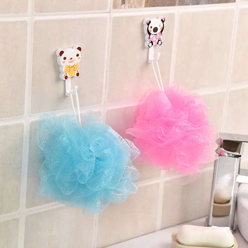 Loofah Sponge, Ball Bath Towel Scrubber, Mini Bath Sponge, Multicolor Body Exfoliating Shower Ball, Flower Bath Mesh Sponge, Bath Flower Shower Sponge Ball, Shower Loofah Sponge Pouf Body Wash Scrubber Loofah Sponge, Ball Bath Towel Scrubber, Mini Bath Sponge, Multicolor Body Exfoliating Shower Ball, Flower Bath Mesh Sponge, Bath Flower Shower Sponge Ball, Shower Loofah Sponge Pouf Body Wash Scrubber